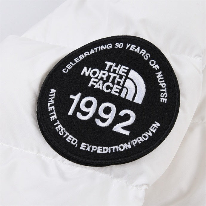 The North Face White Puffer Jacket for Bright Days Outdoors
