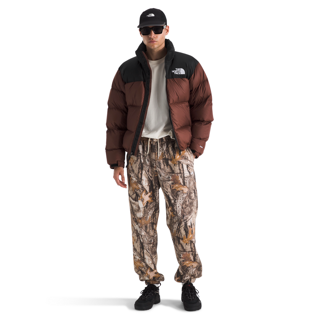 The North Face Men's 1996 Retro Nuptse Jacket – Ember Soil/TNF Black