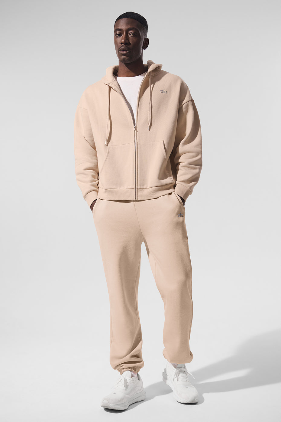 Accolade Full Zip Hoodie - Macadamia
